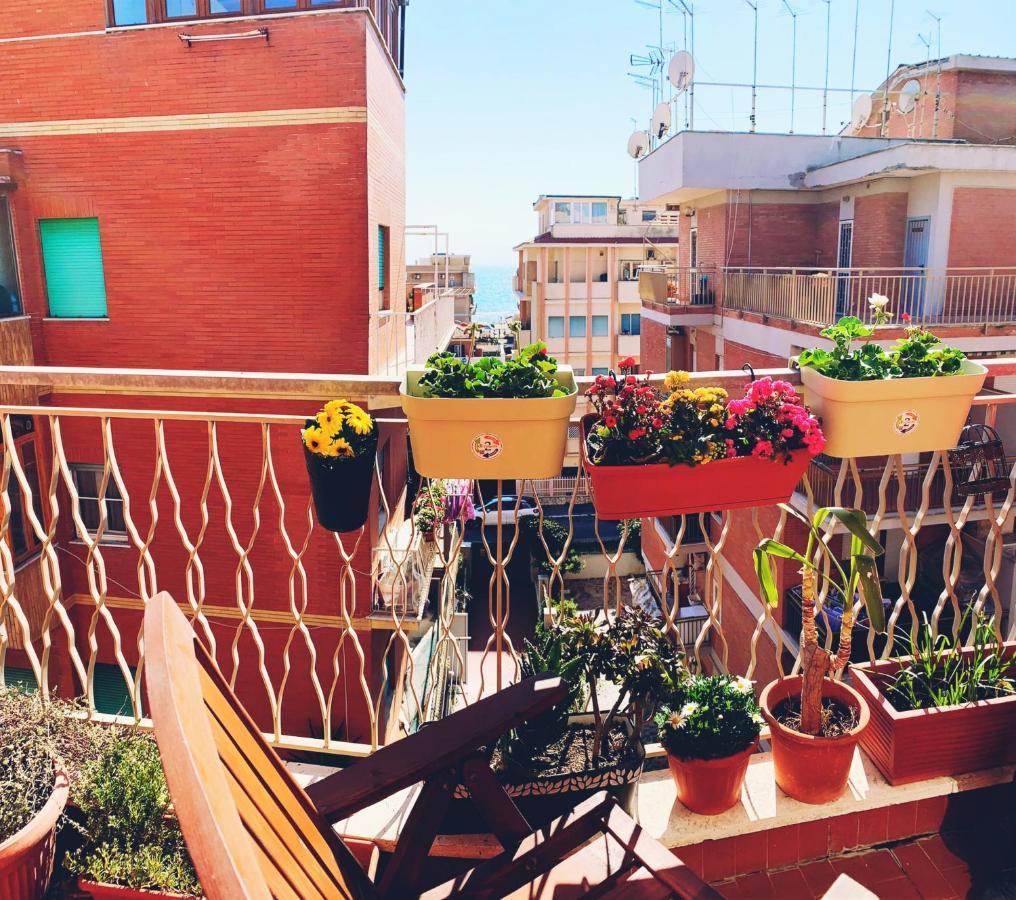 Penthouse Salus Sea View Terrace Lido di Ostia Exterior foto