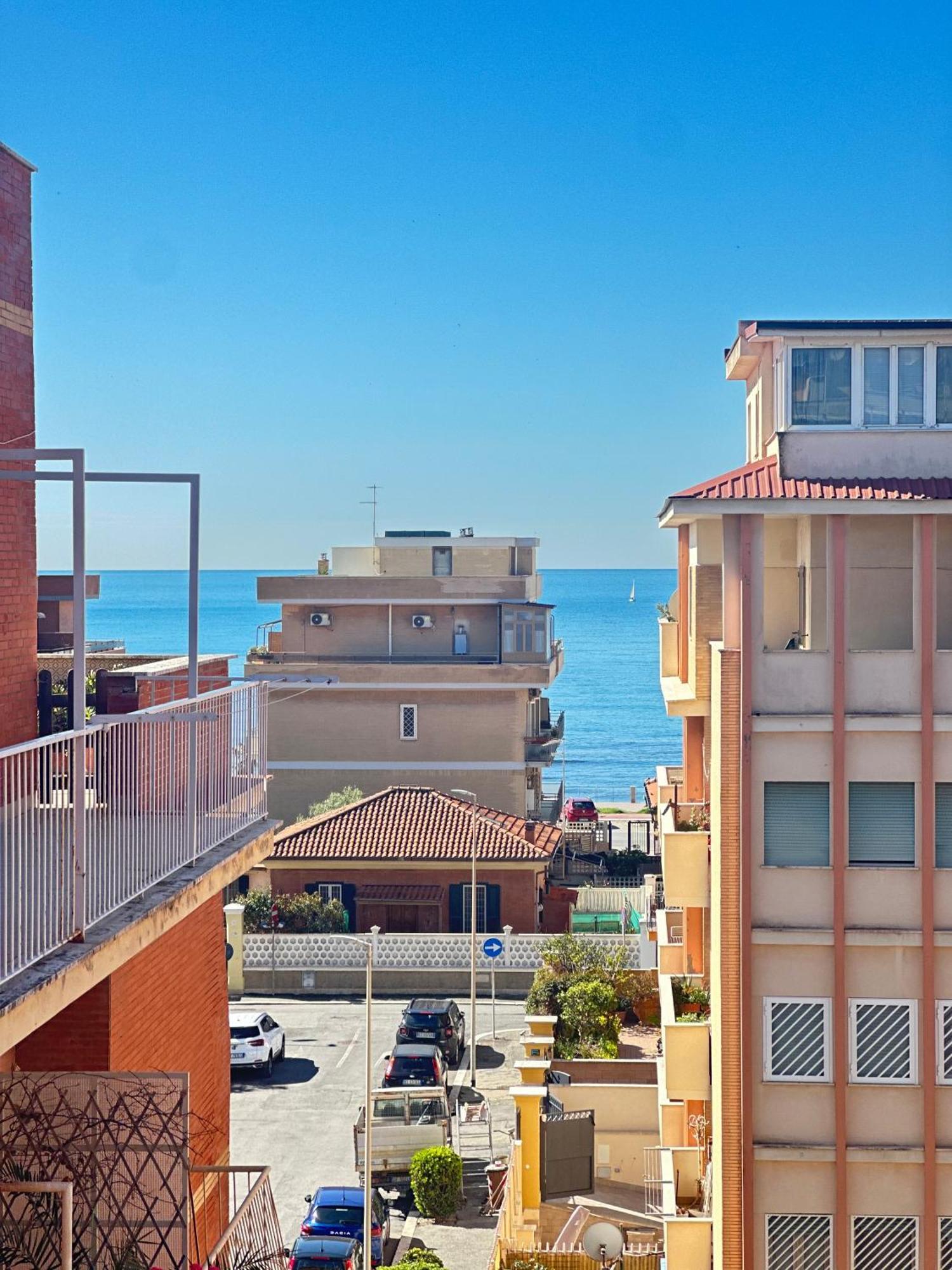 Penthouse Salus Sea View Terrace Lido di Ostia Exterior foto